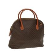 Pre-owned Canvas handbags Celine Vintage , Brown , Dames