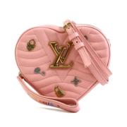 Pre-owned Leather louis-vuitton-bags Louis Vuitton Vintage , Pink , Da...