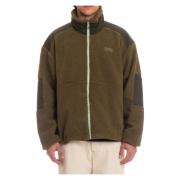 Groene Trekkingjas met Nylon Details Cotopaxi , Green , Heren