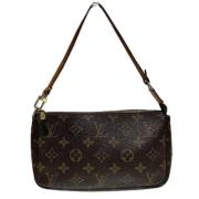 Pre-owned Canvas louis-vuitton-bags Louis Vuitton Vintage , Brown , Da...