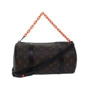 Pre-owned Cotton louis-vuitton-bags Louis Vuitton Vintage , Brown , Da...