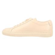 Leather sneakers Common Projects , Beige , Dames