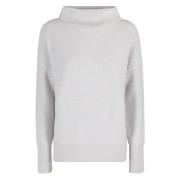 Trechter Hals Pullover Trui Vince , Gray , Dames