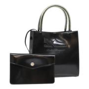 Pre-owned Leather handbags Salvatore Ferragamo Pre-owned , Black , Dam...