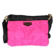 Pre-owned Nylon crossbody-bags Louis Vuitton Vintage , Pink , Dames