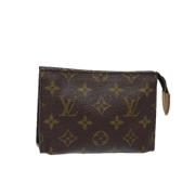 Pre-owned Canvas louis-vuitton-bags Louis Vuitton Vintage , Brown , Da...