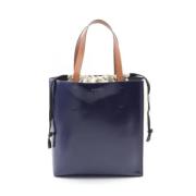 Pre-owned Leather handbags Marni Pre-owned , Blue , Dames