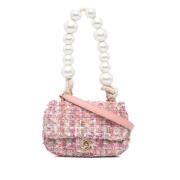 Pre-owned Fabric chanel-bags Chanel Vintage , Pink , Dames