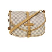 Pre-owned Canvas louis-vuitton-bags Louis Vuitton Vintage , Beige , Da...