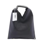 Pre-owned Leather totes Maison Margiela Pre-owned , Black , Dames