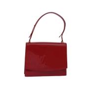 Pre-owned Leather louis-vuitton-bags Louis Vuitton Vintage , Red , Dam...