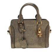 Pre-owned Leather handbags Alexander McQueen Pre-owned , Yellow , Dame...