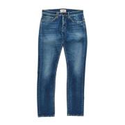 Denim Fietsbroek Cycle , Blue , Heren