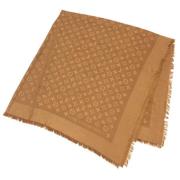 Pre-owned Silk scarves Louis Vuitton Vintage , Brown , Dames