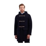 Marineblauwe Wollen Duffeljas Brooks Brothers , Blue , Heren