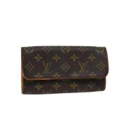 Pre-owned Canvas louis-vuitton-bags Louis Vuitton Vintage , Brown , Da...