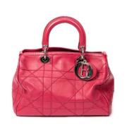 Pre-owned Leather dior-bags Dior Vintage , Pink , Dames