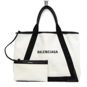 Pre-owned Leather balenciaga-bags Balenciaga Vintage , White , Dames