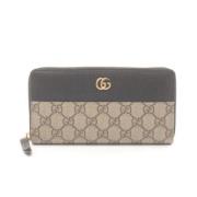 Pre-owned Plastic wallets Gucci Vintage , Beige , Dames