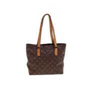 Pre-owned Canvas louis-vuitton-bags Louis Vuitton Vintage , Brown , Da...