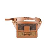 Pre-owned Leather louis-vuitton-bags Louis Vuitton Vintage , Brown , D...