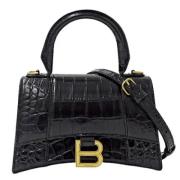 Pre-owned Leather balenciaga-bags Balenciaga Vintage , Black , Dames