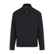 Blauwe Jas voor Mannen Aw24 Gucci , Blue , Heren