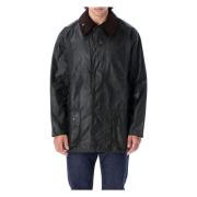 Klassieke Sage Buitenkleding Jas Aw24 Barbour , Black , Heren