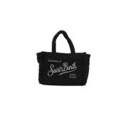 Tweed Colette Tas MC2 Saint Barth , Black , Dames