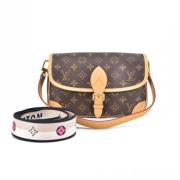 Pre-owned Canvas louis-vuitton-bags Louis Vuitton Vintage , Brown , Da...