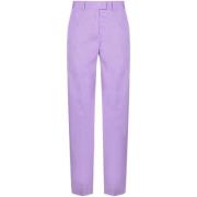 Stijlvolle Lange Broek voor Vrouwen The Attico , Purple , Dames