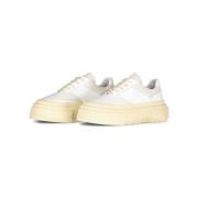 Leren sneakers met dikke zool Maison Margiela , White , Dames