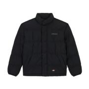 Zwarte Scobey Puffer Jas Dickies , Black , Heren