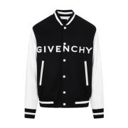 Zwarte Varsity Jack Aw24 Givenchy , Black , Heren