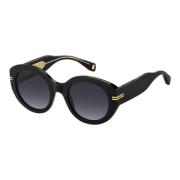 Zwart/Grijs Getinte Zonnebril Marc Jacobs , Black , Dames