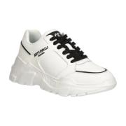 Sneakers Wit Roberto Cavalli , White , Heren