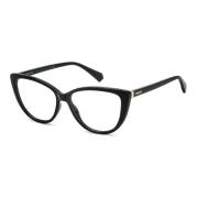 Zwarte Brillenmonturen PLD D543 Polaroid , Black , Dames