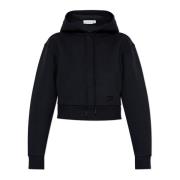 Hoodie Victoria Beckham , Black , Dames