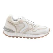 Witte Veterschoenen voor Mannen Voile Blanche , White , Heren