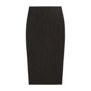 Elegant Tube Skirt Art. 8G0411A457 Patrizia Pepe , Black , Dames