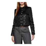 Ultralight Piumino Jas Patrizia Pepe , Black , Dames