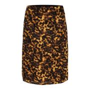 Rok met schildpadprint en elastische taille Soaked in Luxury , Multico...