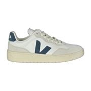 Leren Sneakers met Suède Details Veja , White , Dames