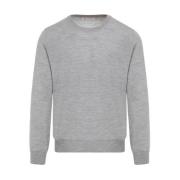 Luxe Grijze Trui Aw24 Brunello Cucinelli , Gray , Heren