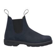 Klassieke Chelsea-stijl Leren Laarzen Blundstone , Blue , Heren