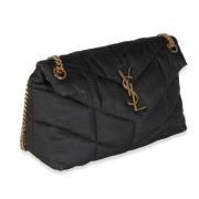 Pre-owned Nylon shoulder-bags Yves Saint Laurent Vintage , Black , Dam...