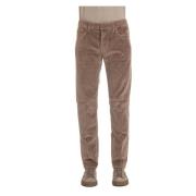 Luxe Duifgrijs 5-Pocket Broek Jacob Cohën , Brown , Heren