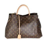 Pre-owned Canvas louis-vuitton-bags Louis Vuitton Vintage , Brown , Da...