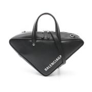 Pre-owned Leather balenciaga-bags Balenciaga Vintage , Black , Dames