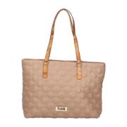 Gewatteerde Shopper Tas met Geo Classic Handvatten Alviero Martini 1a ...